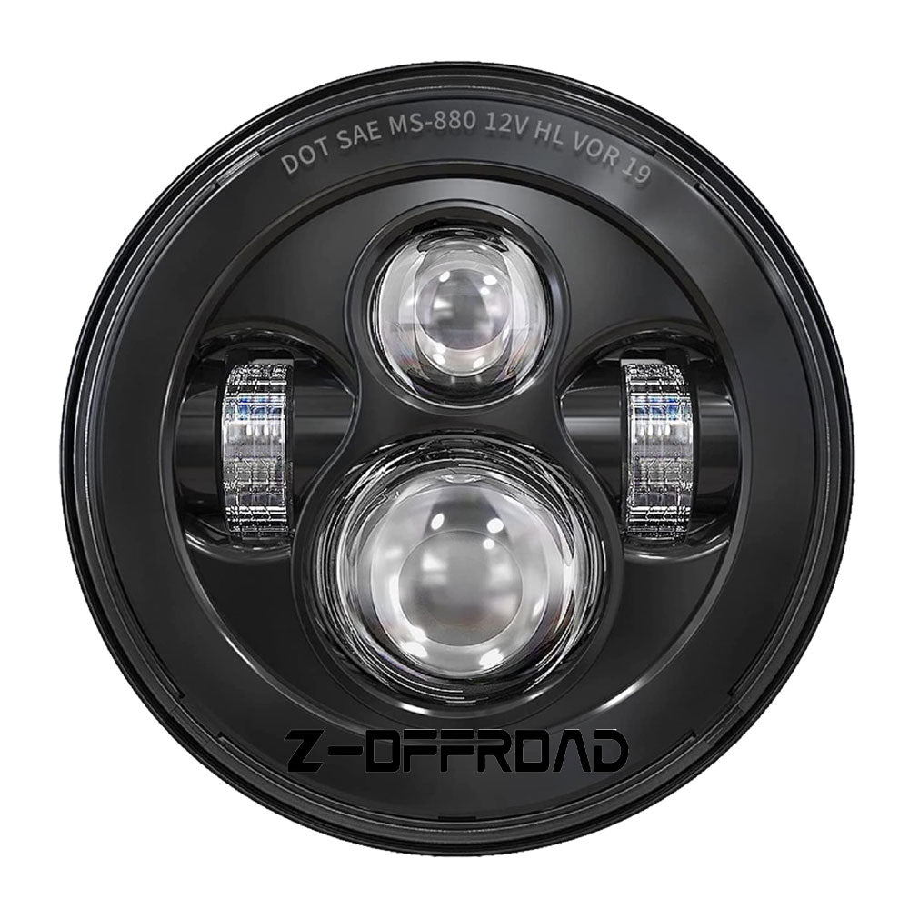 7 Inch Motorcycle LED Headlight For Harley Davidson Street Glide Electra Glide Road King