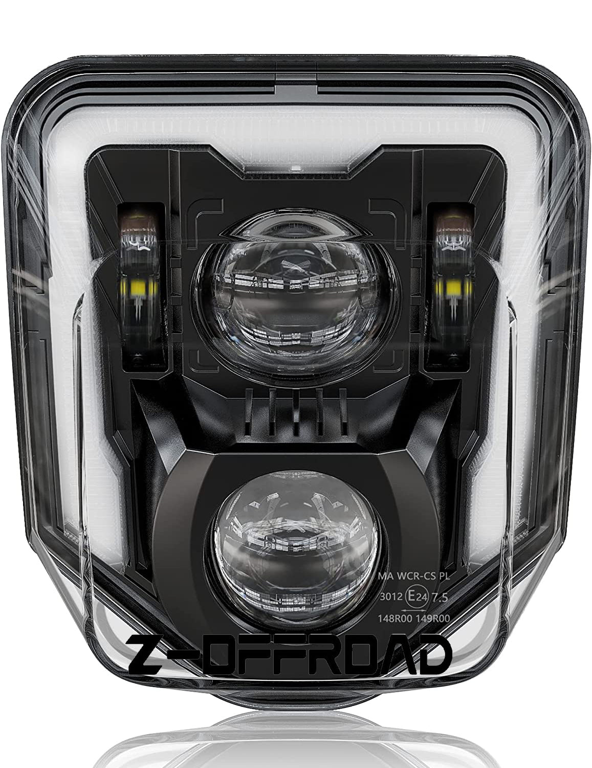 LED Motorcycle Headlight Kit for KTM Husqvarna Dirt Bike FE 250 350 450 501 TE250i TE300i 2017-2022