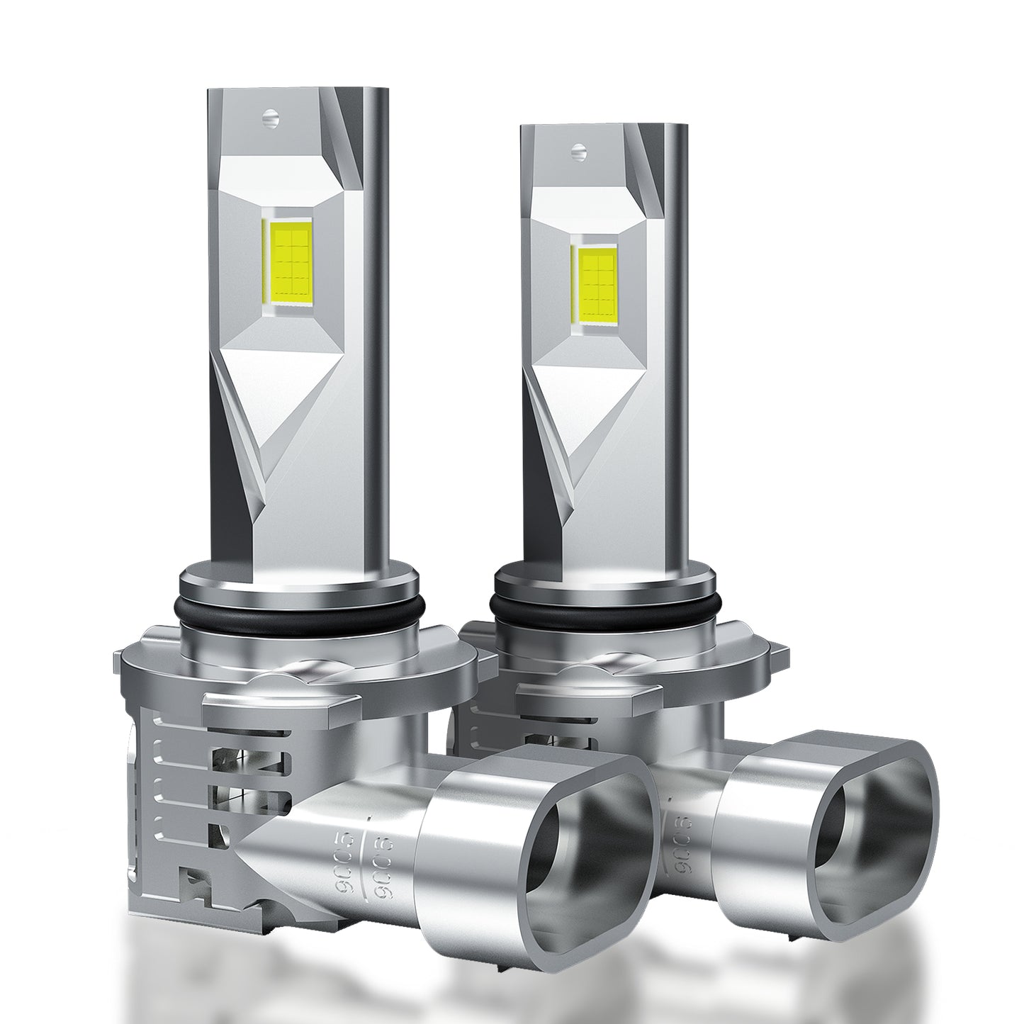 9006/HB4 LED Headlight Fog Lamp Bulbs, 60000LM Super Bright, Real 1:1 Design, 6500K Cool White