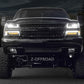 3rd Gen LED Headlight Assemblies with Bulbs Compatible with 03-06 Chevy Avalanche 1500 2500/Silverado 1500(HD) 2500(HD) 3500/07 Chevy Silverado Classic DRL Turn Signal High/Low Beam Black Housing Clear Reflector