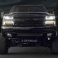 3rd Gen LED Headlight Assemblies with Bulbs Compatible with 03-06 Chevy Avalanche 1500 2500/Silverado 1500(HD) 2500(HD) 3500/07 Chevy Silverado Classic DRL Turn Signal High/Low Beam Black Housing Clear Reflector-Smoke