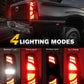 LED Tail Light Assembly Compatible with 1999 2000 2001 2002 2003 2004 2005 2006 Chevy Silverado 1999-2006 GMC Sierra 1500 2500 3500, Rear Brake Lamp Taillights Pair - Clear/Smoked Lens