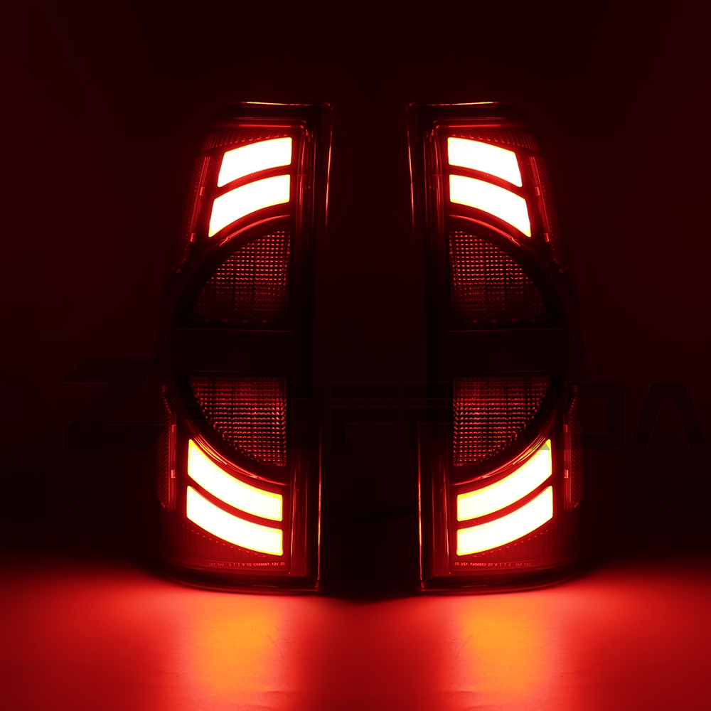 LED Tail Light Assembly Compatible with 1999 2000 2001 2002 2003 2004 2005 2006 Chevy Silverado 1999-2006 GMC Sierra 1500 2500 3500, Rear Brake Lamp Taillights Pair - Clear/Smoked Lens