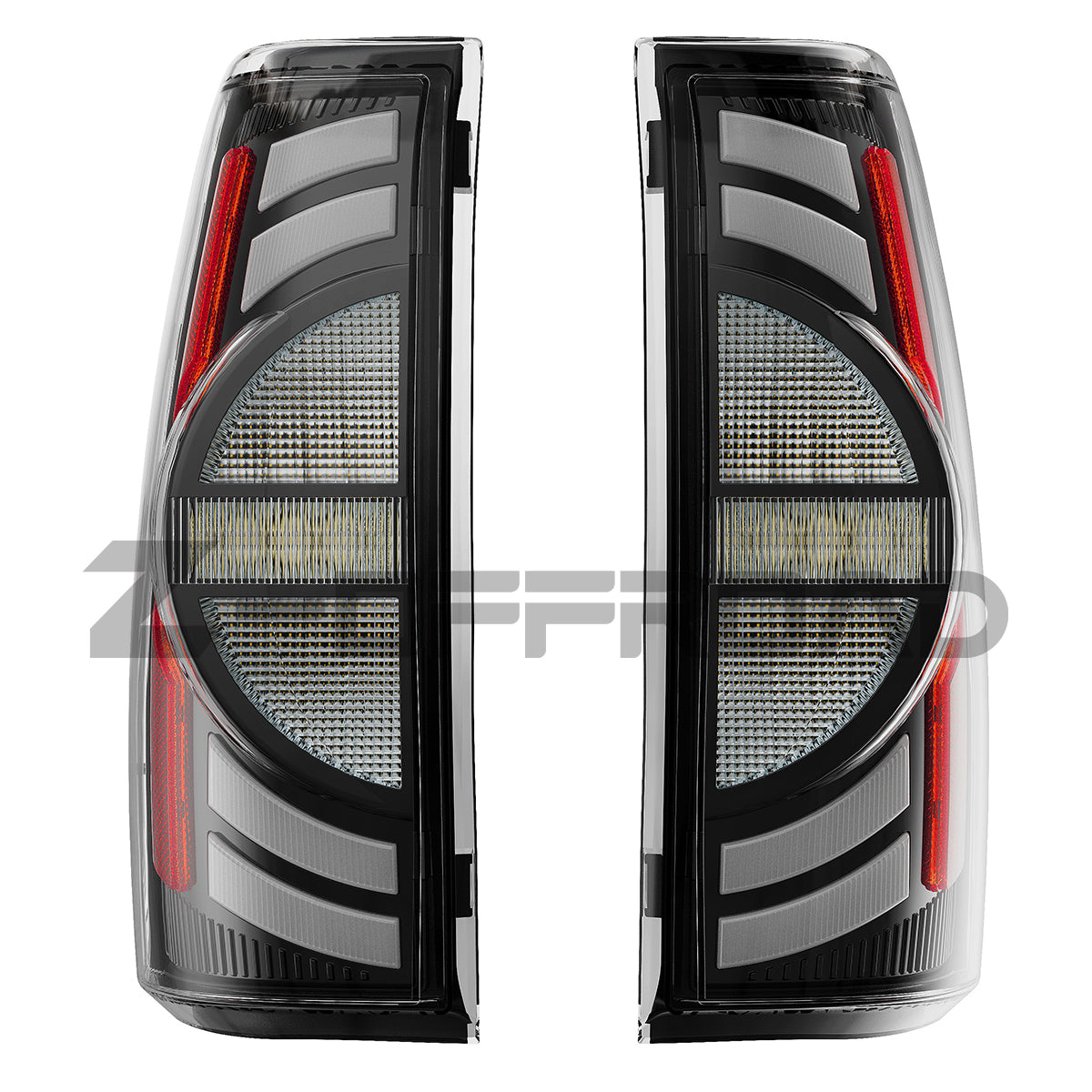 LED Tail Light Assembly Compatible with 1999 2000 2001 2002 2003 2004 2005 2006 Chevy Silverado 1999-2006 GMC Sierra 1500 2500 3500, Rear Brake Lamp Taillights Pair - Clear/Smoked Lens