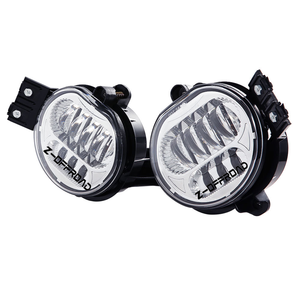 New Version LED Fog Light for Dodge Ram 1500 2002-2008 Dodge Ram 2500/3500 Pickup Truck 2003 2004 2005 2006 2007 2008 2009-1 Pair