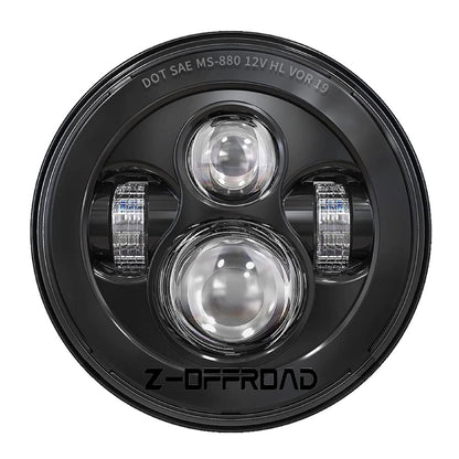 7 Inch Motorcycle LED Headlight For Harley Davidson Street Glide Electra Glide Road King