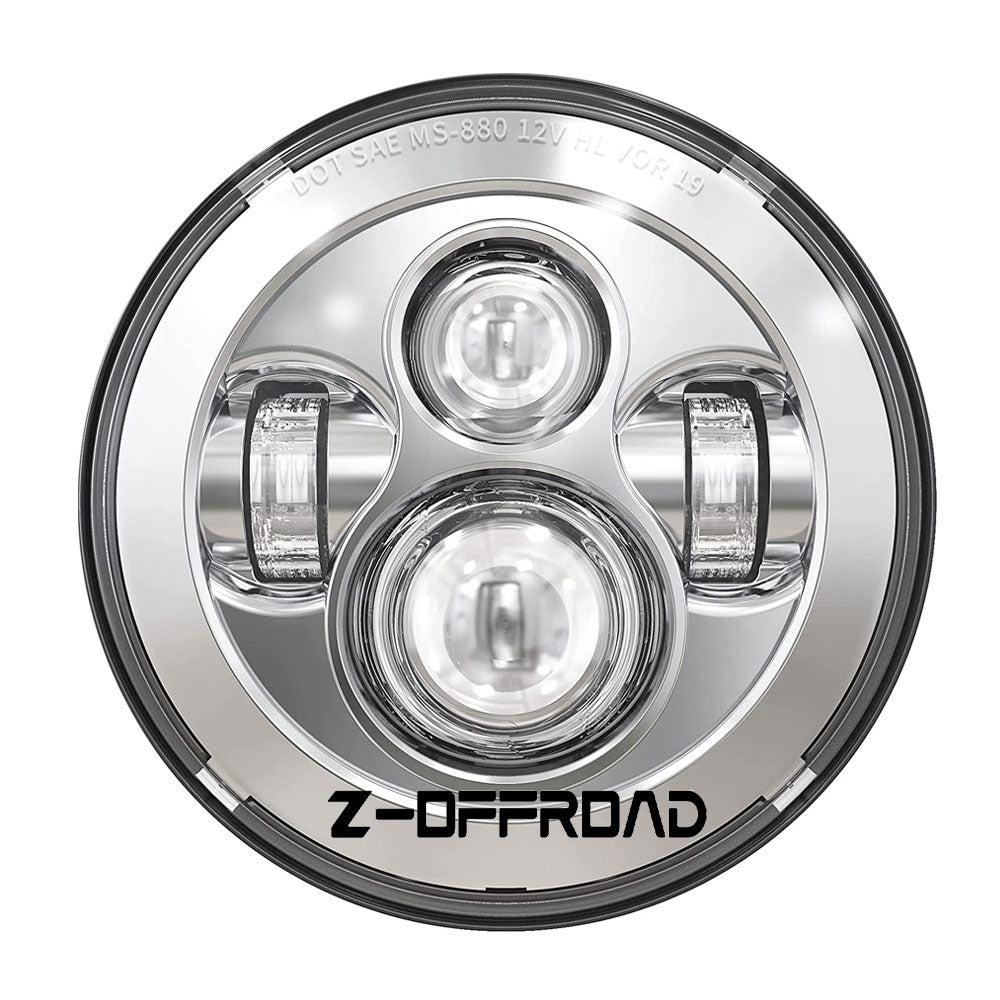 7 Inch Motorcycle LED Headlight For Harley Davidson Street Glide Electra Glide Road King